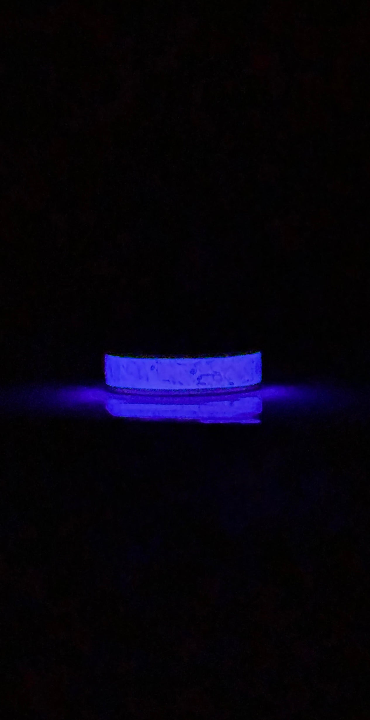 Amethyst and Purple Glow in Stainless