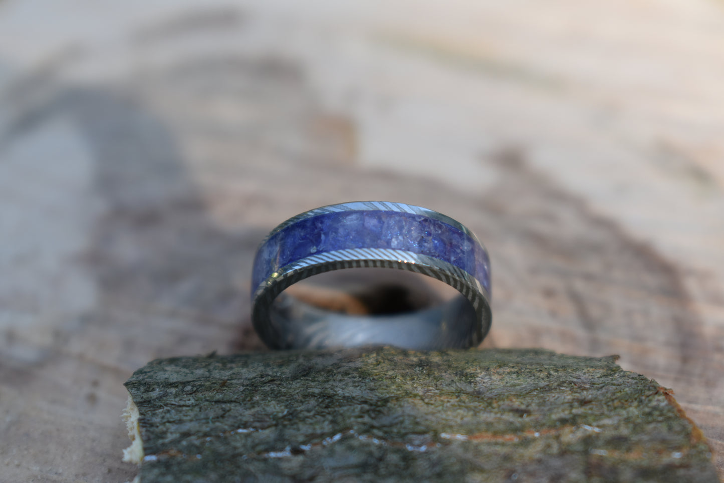 Tanzanite and Damascus