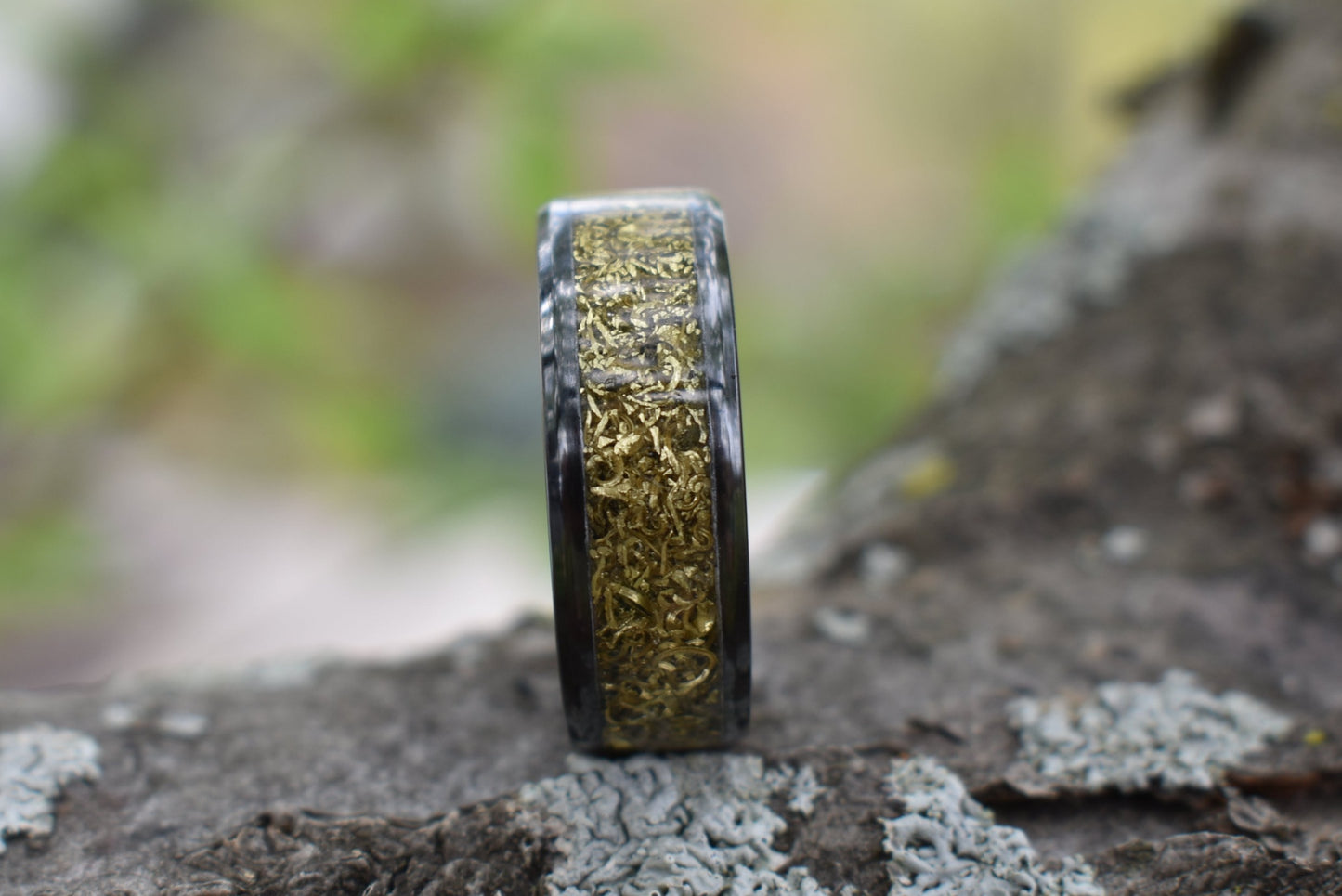 Rifle Cartridge Brass in Black Ceramic